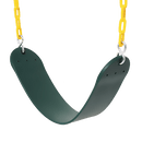 2 Pack Heavy Duty Playground Swing Seats with 66 Inch Plastic Coated Chains for Outdoor Backyard Play - RnR Galore