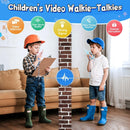 2 - Pack Mini Wireless Video Intercom Set for Children(Blue & Pink) - Educational and Interactive Dual - Frequency Walkie Talkie Toy for Playtime - RnR Galore