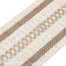2 - PCS Christmas Edition Bohemian Woven Table Runner with Tassels - Rustic Farmhouse Decor for Dining & Coffee Tables - RnR Galore