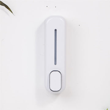 2 Pcs White Modern Wall - Mounted Press Soap Dispenser - 300ml Refillable Pump for Bathroom & Kitchen - RnR Galore