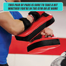 2 x Thai Boxing Punch Focus Pad Mitts Training Strike Shields Set - RnR Galore