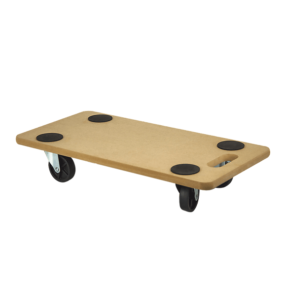 200kg Heavy Duty Hand Dolly Furniture Wooden Trolley Cart Moving Platform Mover - RnR Galore