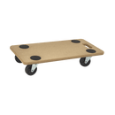 200kg Heavy Duty Hand Dolly Furniture Wooden Trolley Cart Moving Platform Mover - RnR Galore