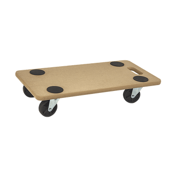 200kg Heavy Duty Hand Dolly Furniture Wooden Trolley Cart Moving Platform Mover - RnR Galore