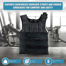 20Kg Adjustable Weighted Training Vest - RnR Galore