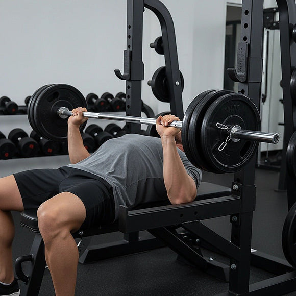 20kg Olympic Barbell 700lb Rated for Powerlifting Home Gym Training - RnR Galore