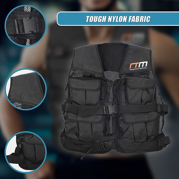 20LBS Weighted Weight Gym Exercise Training Sport Vest - RnR Galore