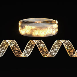 20M Christmas Lights Ribbon Fairy Light 200 LED Warm Jingle Jollys - RnR Galore