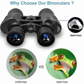 20x50 HD Binoculars Compact BaK4 Prism High Power Outdoor Optics - RnR Galore