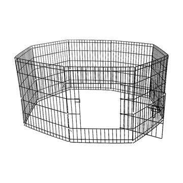 24" 8 Panel Pet Dog Playpen Puppy Exercise Cage Enclosure Fence Play Pen - RnR Galore