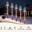 25 LED 5 PCS Christmas Lights Path Ground Light Garden Decorations Jingle Jollys - RnR Galore