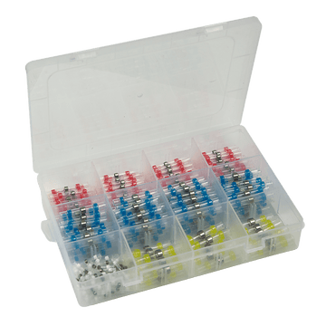 250PCS Waterproof Solder Seal Sleeve Heat Shrink Butt Wire Connectors Terminals - RnR Galore