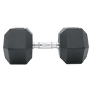25KG Commercial Rubber Hex Dumbbell Gym Weight - RnR Galore