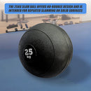 25kg Slam Ball No Bounce Crossfit Fitness MMA Boxing BootCamp - RnR Galore