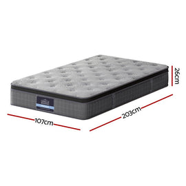 26cm Giselle Mattress King Single Latex Foam Mattresses - RnR Galore