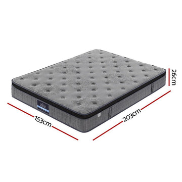 26cm Giselle Mattress Queen Latex Foam Mattresses - RnR Galore