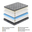 26cm Giselle Mattress Queen Latex Foam Mattresses - RnR Galore
