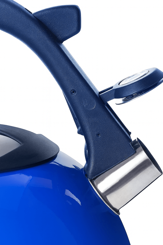 2.6L Stainless Steel Whistling Kettle blue - RnR Galore