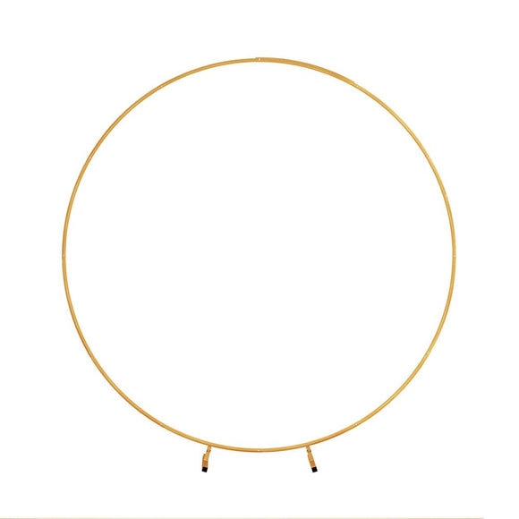 2M Round Backdrop Stand Wedding Background Decoration Party Flower Balloon Display - RnR Galore
