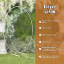 2M Wedding Hoop Round Circle Arch Backdrop Flower Display Stand Frame Background - RnR Galore