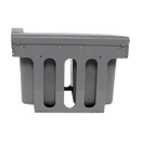 2x 15L Pull Out Trash Bin Dual Kitchen Garbage Waste Basket Cabinet Bin - RnR Galore