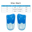 2X Pair Half Insoles Shoe Inserts M Size Gel Arch Support Foot Pad - RnR Galore