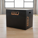 3 IN 1 Black Wood Plyo Games Plyometric Jump Box - RnR Galore