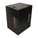 3 IN 1 Black Wood Plyo Games Plyometric Jump Box - RnR Galore