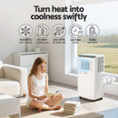 3 - in - 1 Devanti Portable Air Conditioner Dehumidifier Fan 7000BTU - RnR Galore