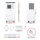3 - in - 1 Devanti Portable Air Conditioner Dehumidifier Fan 7000BTU - RnR Galore