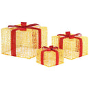 3 PCS Christmas Lights 240 LED Fairy Light Gift Box Decorations Jingle Jollys - RnR Galore