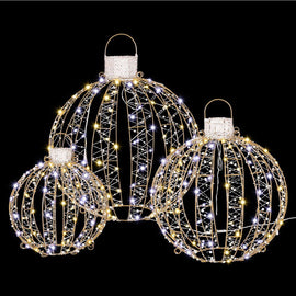 3 PCS Christmas Lights 360 LED Fairy Light Ball Decorations Jingle Jollys - RnR Galore
