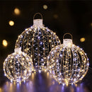 3 PCS Christmas Lights 360 LED Fairy Light Ball Decorations Jingle Jollys - RnR Galore