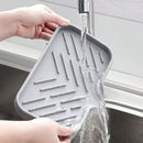 3 - PCS White Large Drainable Soap Dish Tray with Anti - Slip Base for Bathroom Sink - Keeps Soap Dry and Organized in Australian Homes - RnR Galore