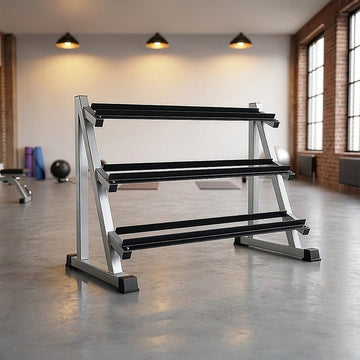 3 Tier Dumbbell Rack for Dumbbell Weights Storage - RnR Galore