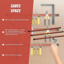 3 x 61cm Magnetic Wall Mounted Tool Holder Storage Organiser Garage Workshop - RnR Galore