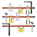 3 x 61cm Magnetic Wall Mounted Tool Holder Storage Organiser Garage Workshop - RnR Galore