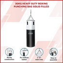 30kg Heavy Duty Boxing Punching Bag Solid Filled - RnR Galore