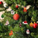 30pcs Mini Christmas Ornaments for Mini Tree Decorations Small Christmas Ornaments Resin Miniatures for Craft Christmas Decor - RnR Galore