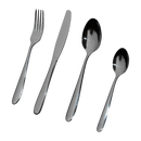 32 Piece Stainless Steel Cutlery Set Knives Fork Spoon Teaspoon - RnR Galore