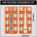 33 PC PRECISION SCREWDRIVER SET BITS PHILIP FLAT SLOTTED TORX HEX ELECTRONIC FIX - RnR Galore