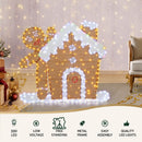330 LED Christmas Lights Gingerbread Motif Fairy Light Decoration Jingle Jollys - RnR Galore