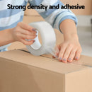 36 Rolls Packing Packaging Tape Sticky Clear Sealing Tapes Transparent 48mmx75m - RnR Galore
