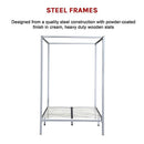 4 Four Poster Double Bed Frame - RnR Galore