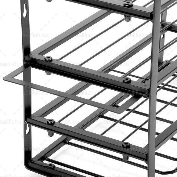 4 - Layer Heavy Duty Drill Holder Wall Mount Tool Rack Organizer, - RnR Galore