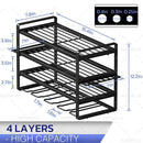 4 - Layer Heavy Duty Drill Holder Wall Mount Tool Rack Organizer, - RnR Galore