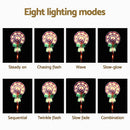 4 PCS Christmas Lights Path Ground Light Garden Decorations 68 LED Jingle Jollys - RnR Galore