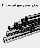 4 - Tier Stainless Steel Shoe Rack Storage Organizer to Hold up to 20 Pairs of Shoes (80cm, Black) - RnR Galore