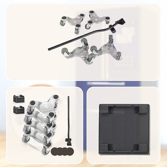 4 X All - purpose Dolly Metal Heavy Duty Furniture Mover Slider Set - RnR Galore