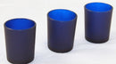 40 Pack Blue Frosted Glass Votive Tealight Candle Holders House Party Centerpiece Xmas Wedding Decor Glass Candlestick Party Decorations Bridal Baby Shower Event - RnR Galore